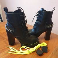 Stiefeletten im Biker-Stil, Gr. 37