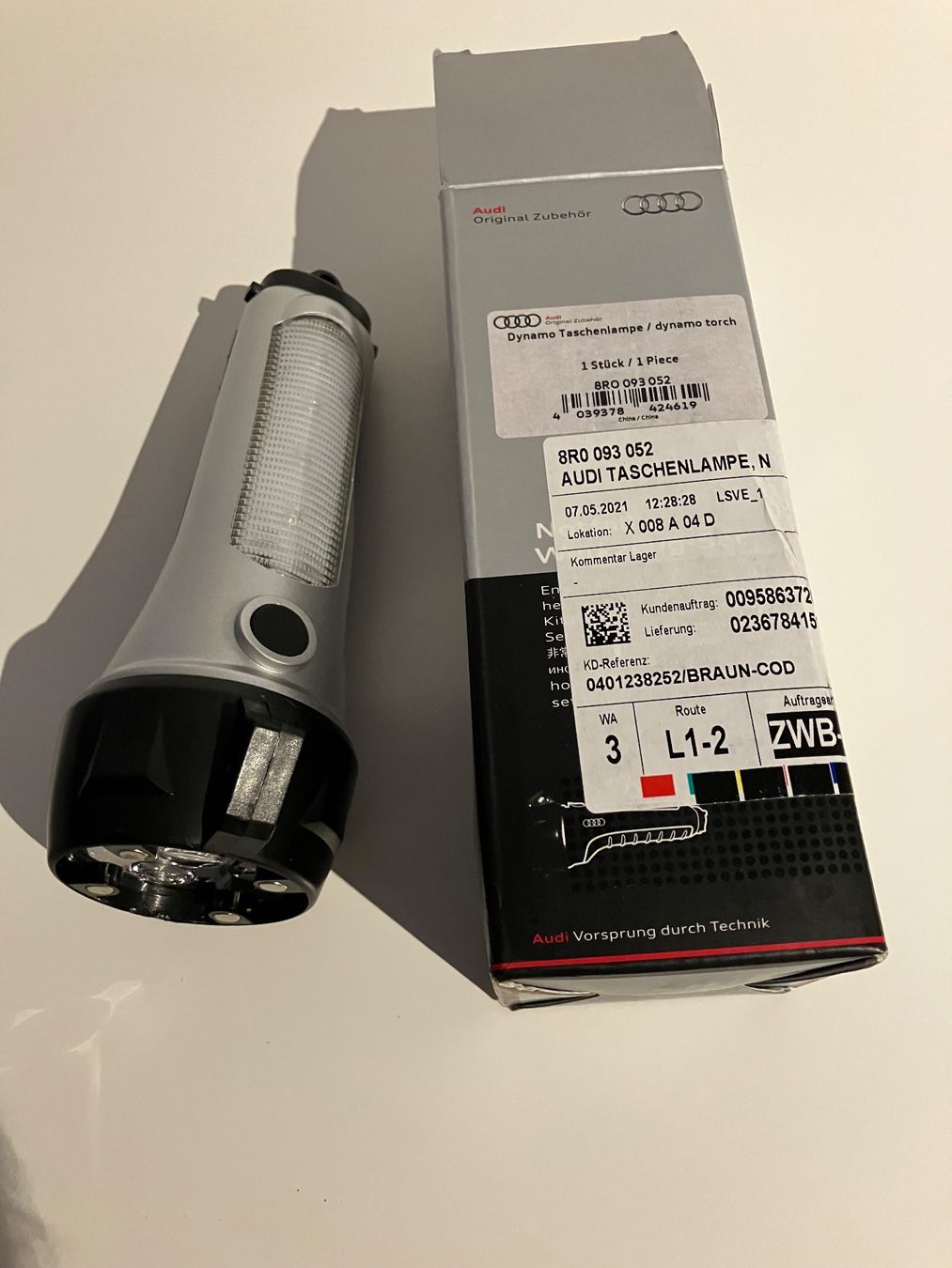 Lampade: Audi Taschenlampe – Nuovo e nell'imballaggio originale da Beringen venduto da pkr_z622 4