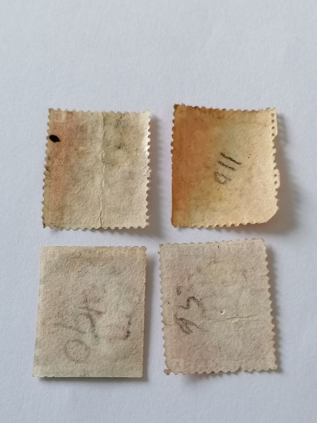 Alle Briefmarken: One Penny red 1856-81  – Gebraucht aus Happerswil von tschergi 1