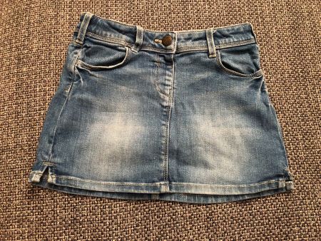 Blauer Jeans Rock