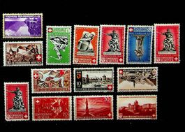 PRO PATRIA TIMBRES NEUFS. 1938-43 SBK 25.50 / T644