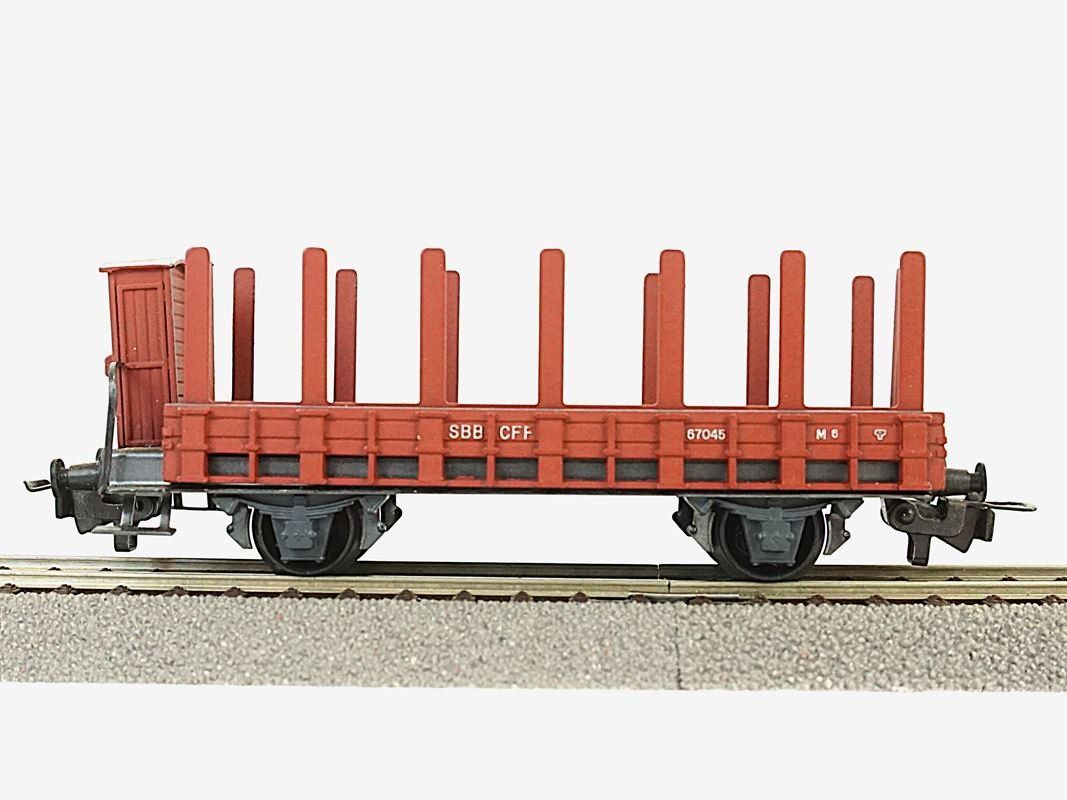 Hag Modelleisenbahnen: H0 Rungenwagen von HAG – Gebraucht aus Pratteln von Restwert_Pratteln 2