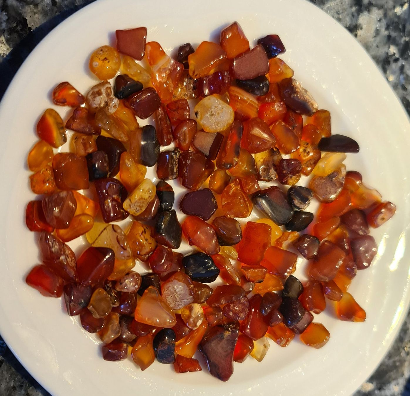 Pietre preziose: 100g Natürlichen red agate edelstein – Usato da Uerkheim venduto da Kaufoption
