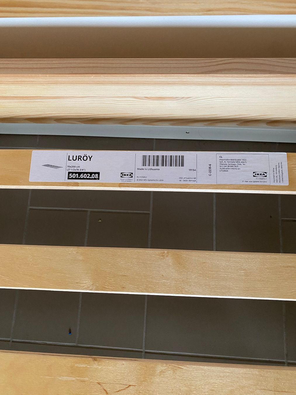 Ikea Letti: Bettgestell Holz (IKEA TARVA) – Usato da Schlieren venduto da tan_z2jv 3