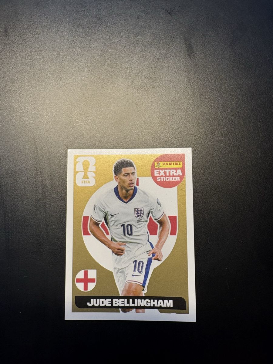 Panini Carte collezionabili: Panini Bellingham Gold Extra Sticker – Nuovo (secondo la descrizione) da Langrickenbach venduto da swissluca