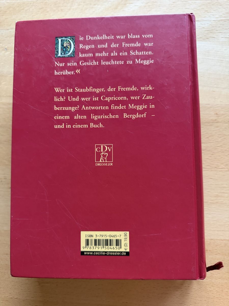 Bücher: Tintenherz - Cornelia Funke – Gebraucht aus Schwarzenburg von Michellu 1