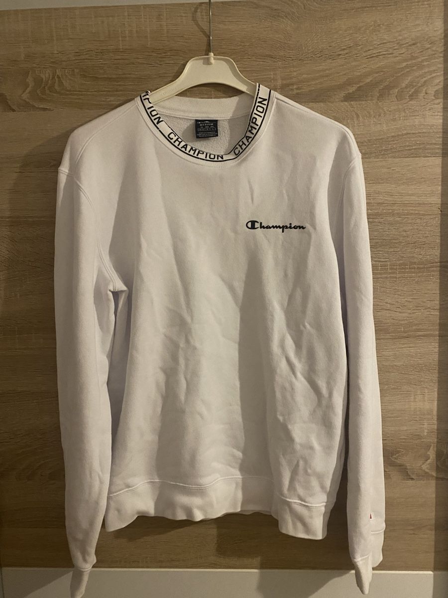 Champion Maglioni & Felpe: Champion Pullover weiss Grösse M – Usato da Wigoltingen venduto da luu23