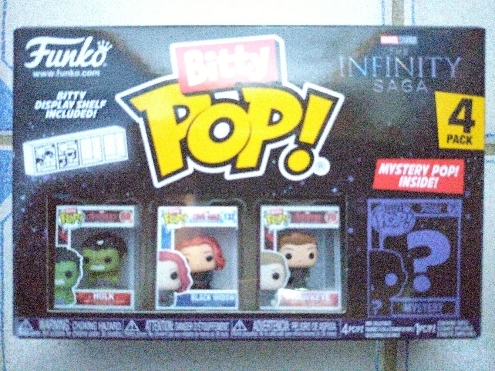 Funko Statuette: Funko Bitty Pop! Marvel Infinity Saga -  NEUF Hulk – Nuovo e nell'imballaggio originale da Farvagny-le-Grand venduto da LaCaverne