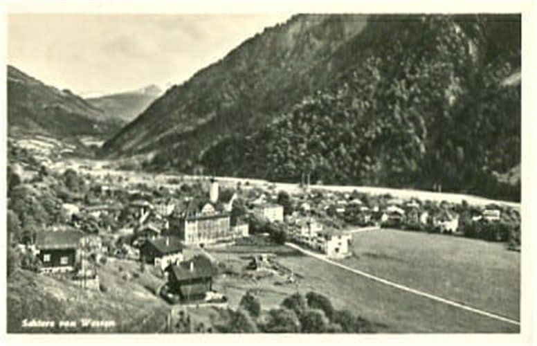 Cartoline postali: Schiers von Westen – Usato da Ottikon b.Kemptth. venduto da Neptun1974