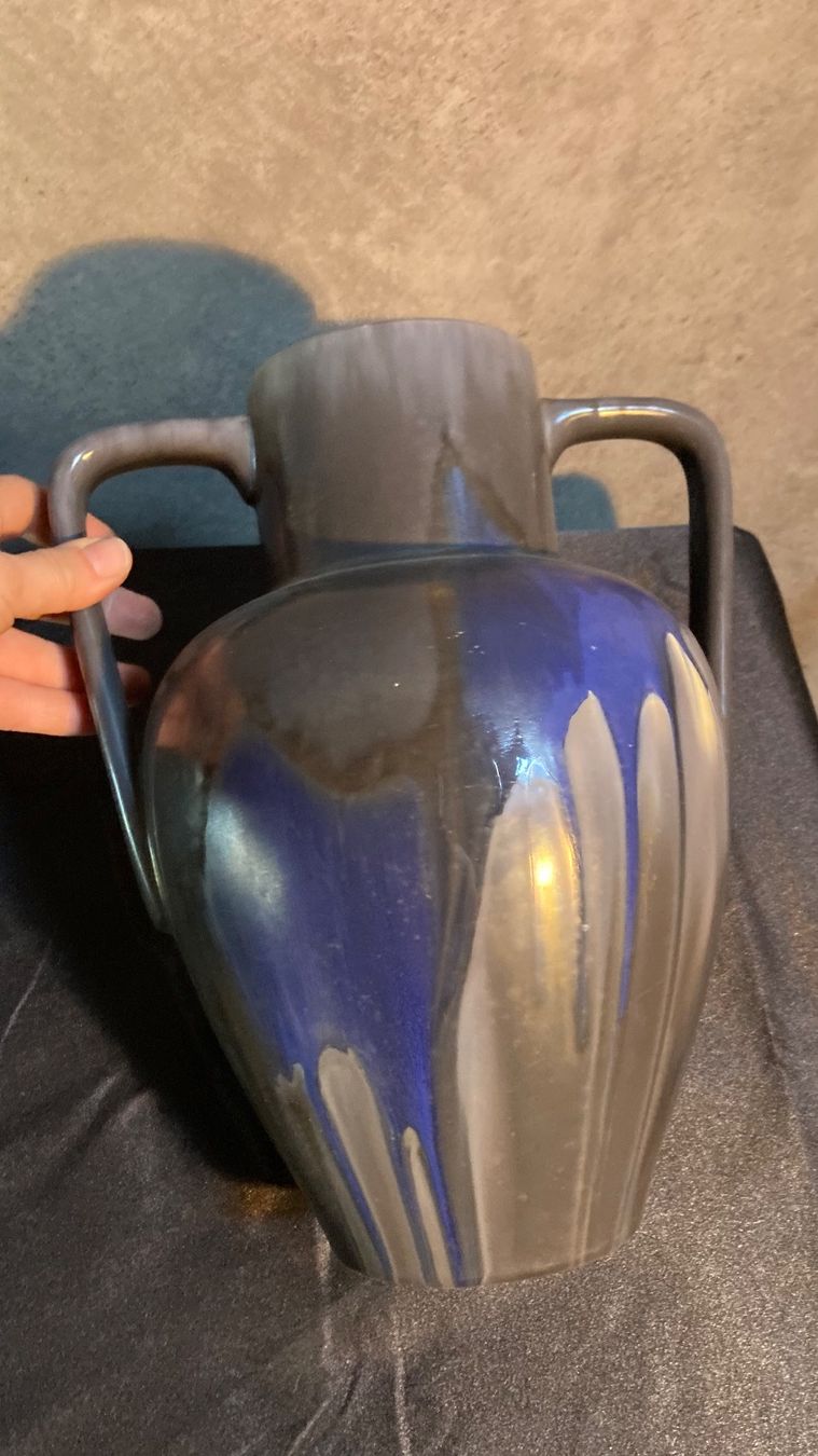 Vasi & Recipienti: Vase grès Art déco Deko grand vintage – Usato da St-Cierges venduto da LeRegain 4