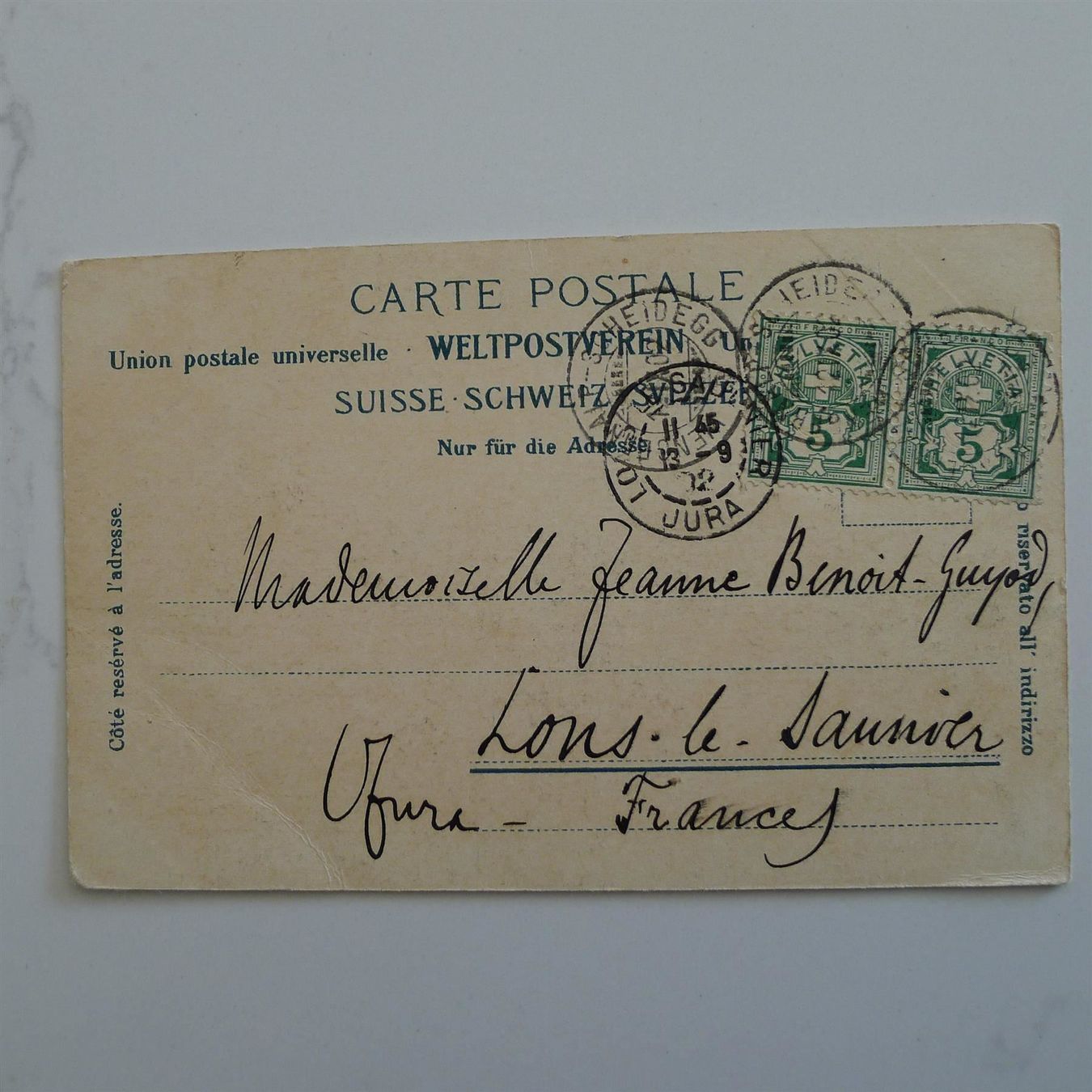 Cartoline postali: Postkarte Wengernalp Scheidegg BE – Usato da Ebikon venduto da SilvioFreund 2