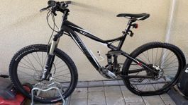 Mountainbike Specialized XC FSR Stöckli schwarz gebraucht