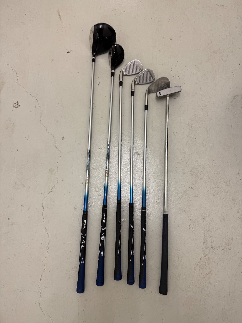 Mazze & Set: Golf Set - Cleveland Golf Junior Medium - Jahren 7-9 – Usato da Baden venduto da polveres 6