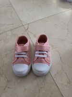 Baskets enfant rose pailleté taille 21 bon état
