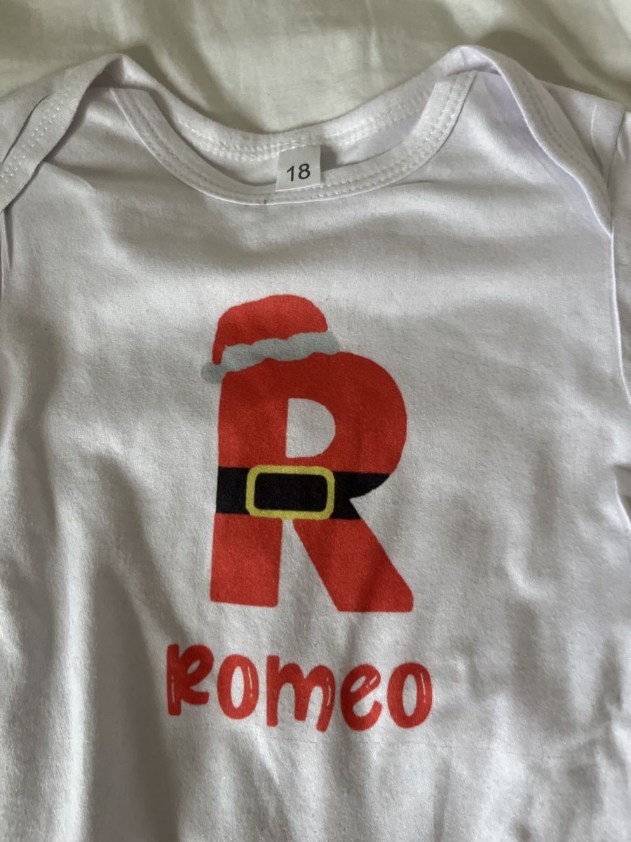 Biancheria intima: Weihnachtsbody "Romeo", Gr. 18 Monate – Usato da Kaisten venduto da saleforfun 1