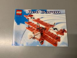 Bauanleitung zu 10024 Roter Baron, sehr schön wie neu.