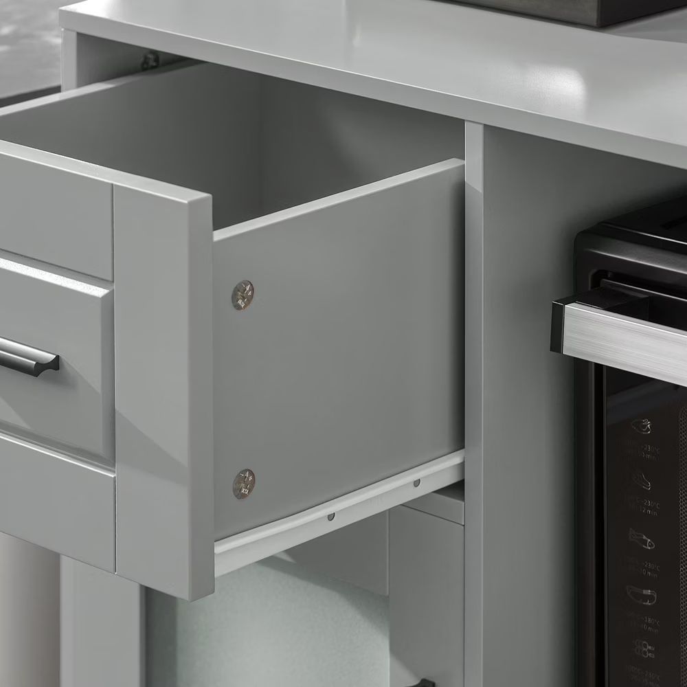 Cucine complete: Küchenschrank Grau mit Rollen – Usato da Lyss venduto da MrsRosalie484 3