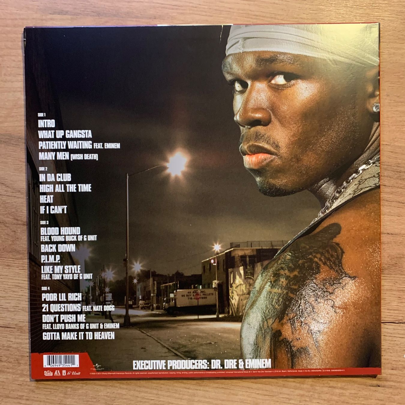 Dischi in vinile: 50 CENT - GET RICH OR DIE TRYIN'...RE EU 2015...EX/EX – Usato da Gals venduto da Diskopatshop 1