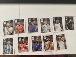 Coca-Cola Panini-Football Stickers Collection 11 pcs 