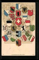 Schweiz, Schweizer Wappen, Zug, Luzern,