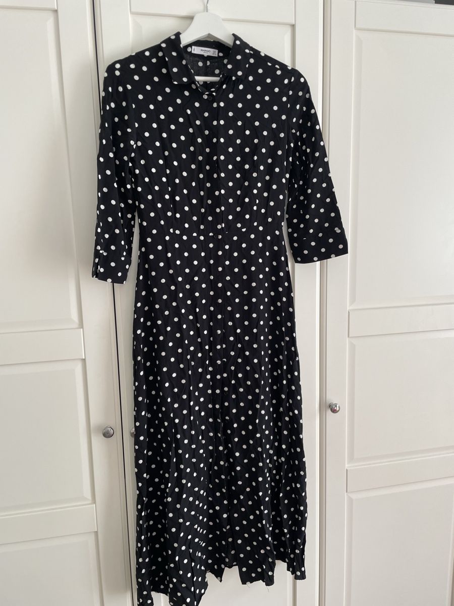 Mango Vestiti: 2 x Kleider MANGO schwarz Punkte gemustert Grösse S  – Nuovo (secondo la descrizione) da Zürich venduto da MyFashion 2