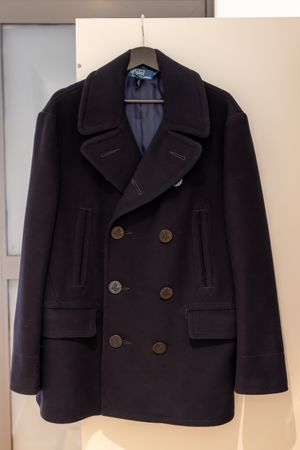 Ralph Lauren Mantel  Klassischer Peacoat  Grösse L