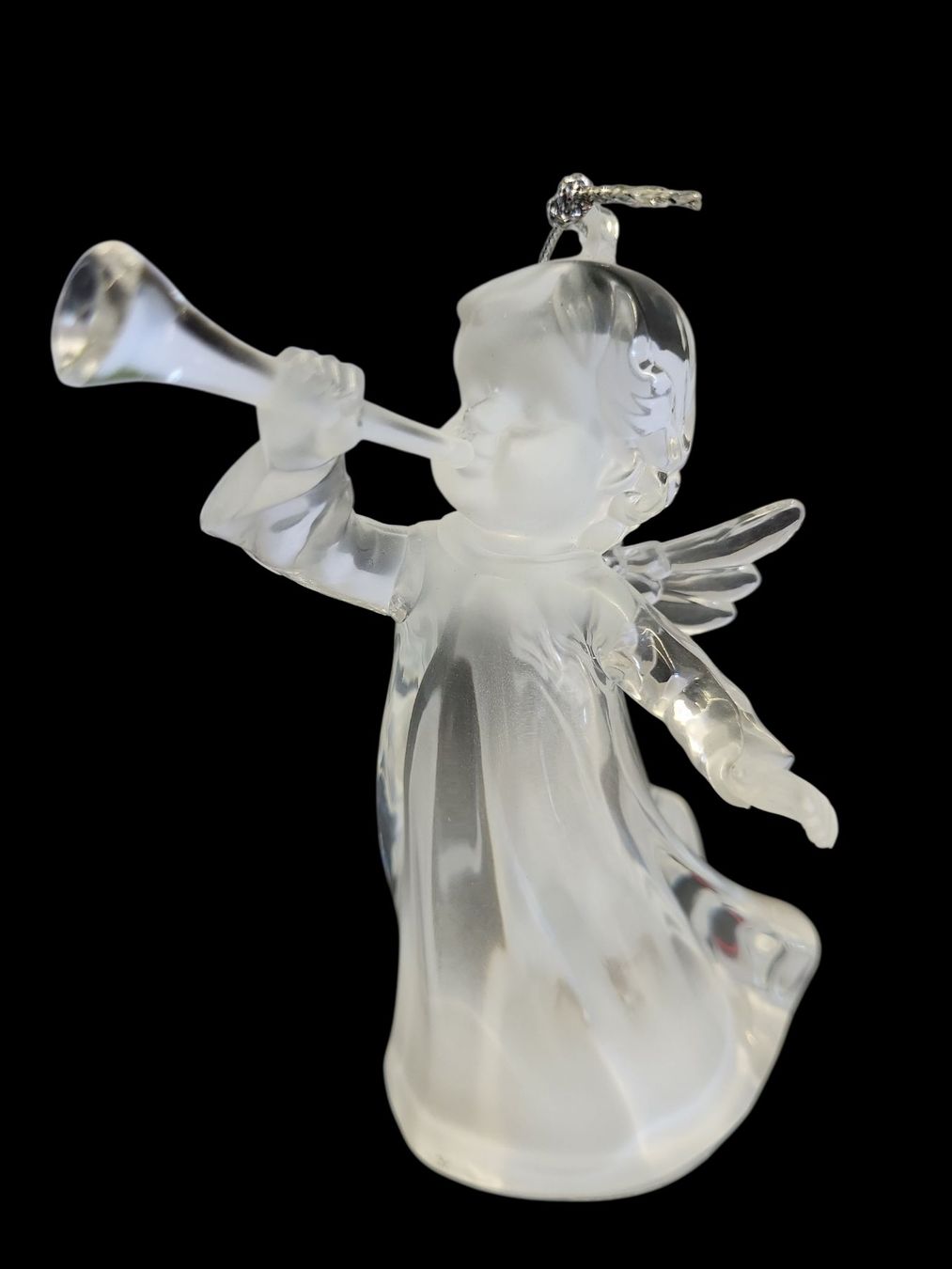 Figuren: LED-Engel, zum Aufhängen mit Trompete – Neu und originalverpackt aus Kaltbrunn von bue_xtg5