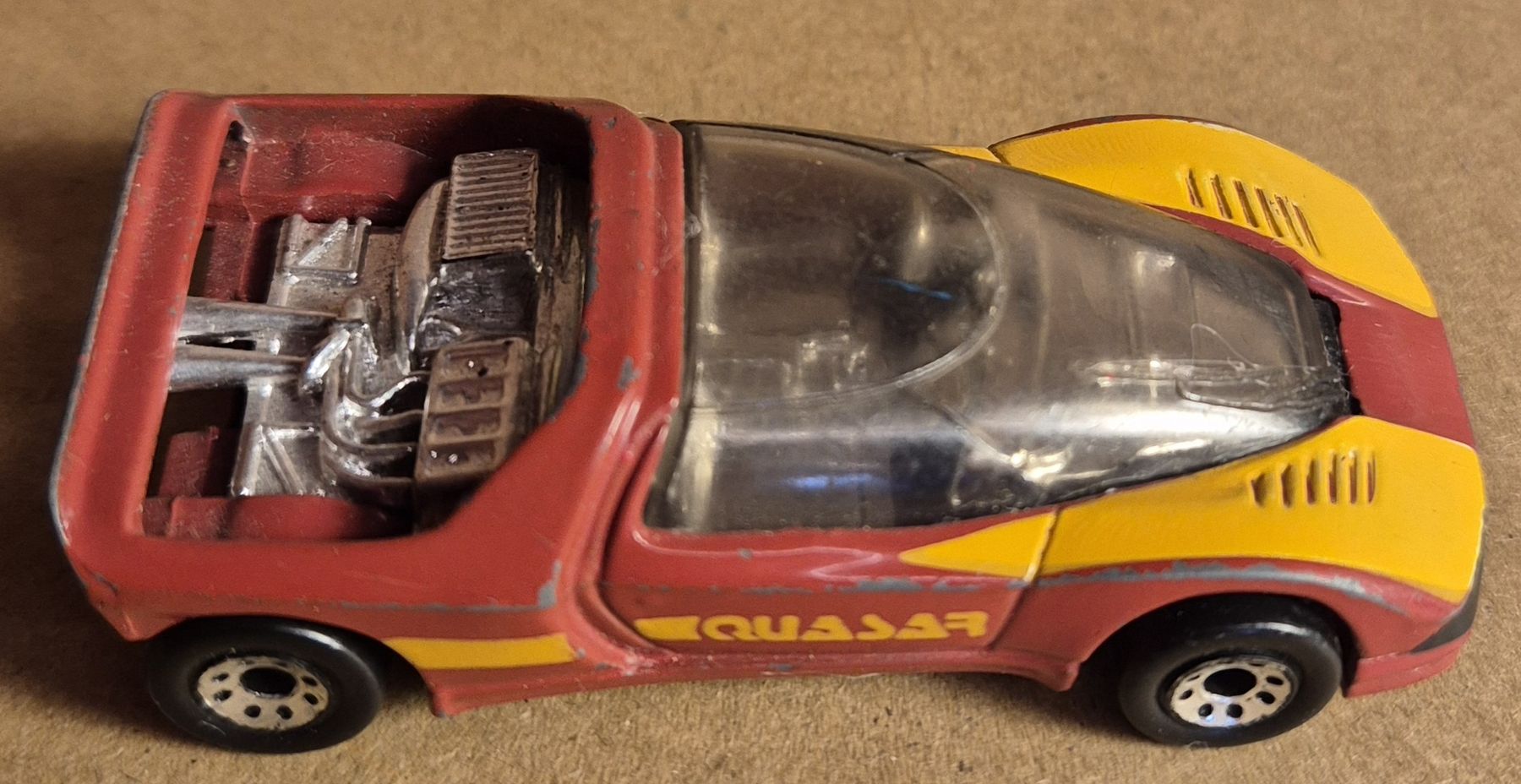 Matchbox Modellautos: Matchbox, Peugeot Quasar, Original 1986 – Gebraucht aus Halten von GiMu.84 1