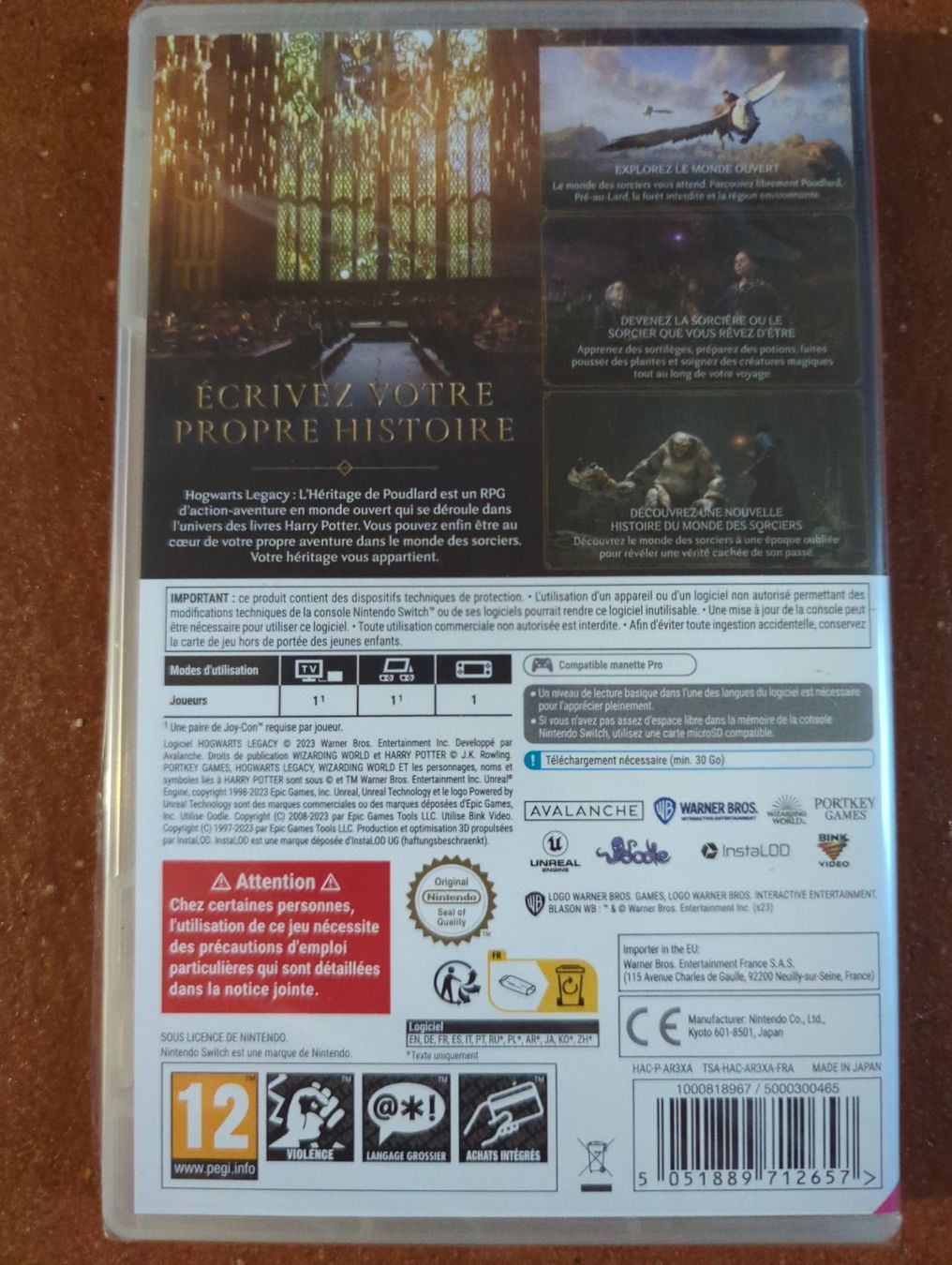 Nintendo Giochi: Hogwarts Legacy - Nintendo Switch – Nuovo e nell'imballaggio originale da Seseglio venduto da Stebu74 1