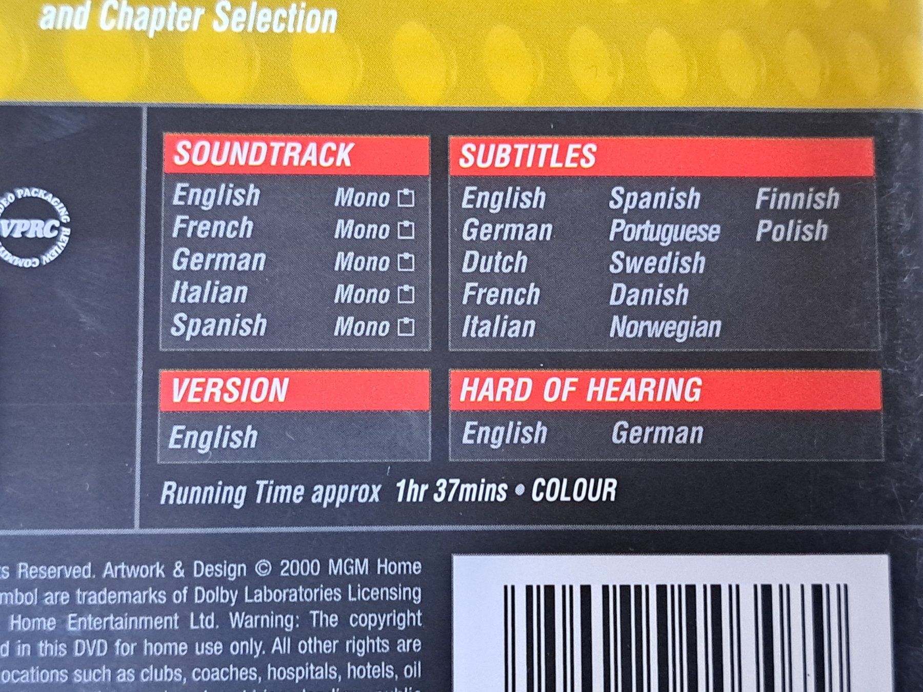 Alle DVDs: DVD Missing in Action mit Chuck Norris – Gebraucht aus Unterseen von Kanica 4