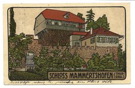 Schloss Mammertshofen (TG) ob Roggwil - Arbon - Litho - 1914