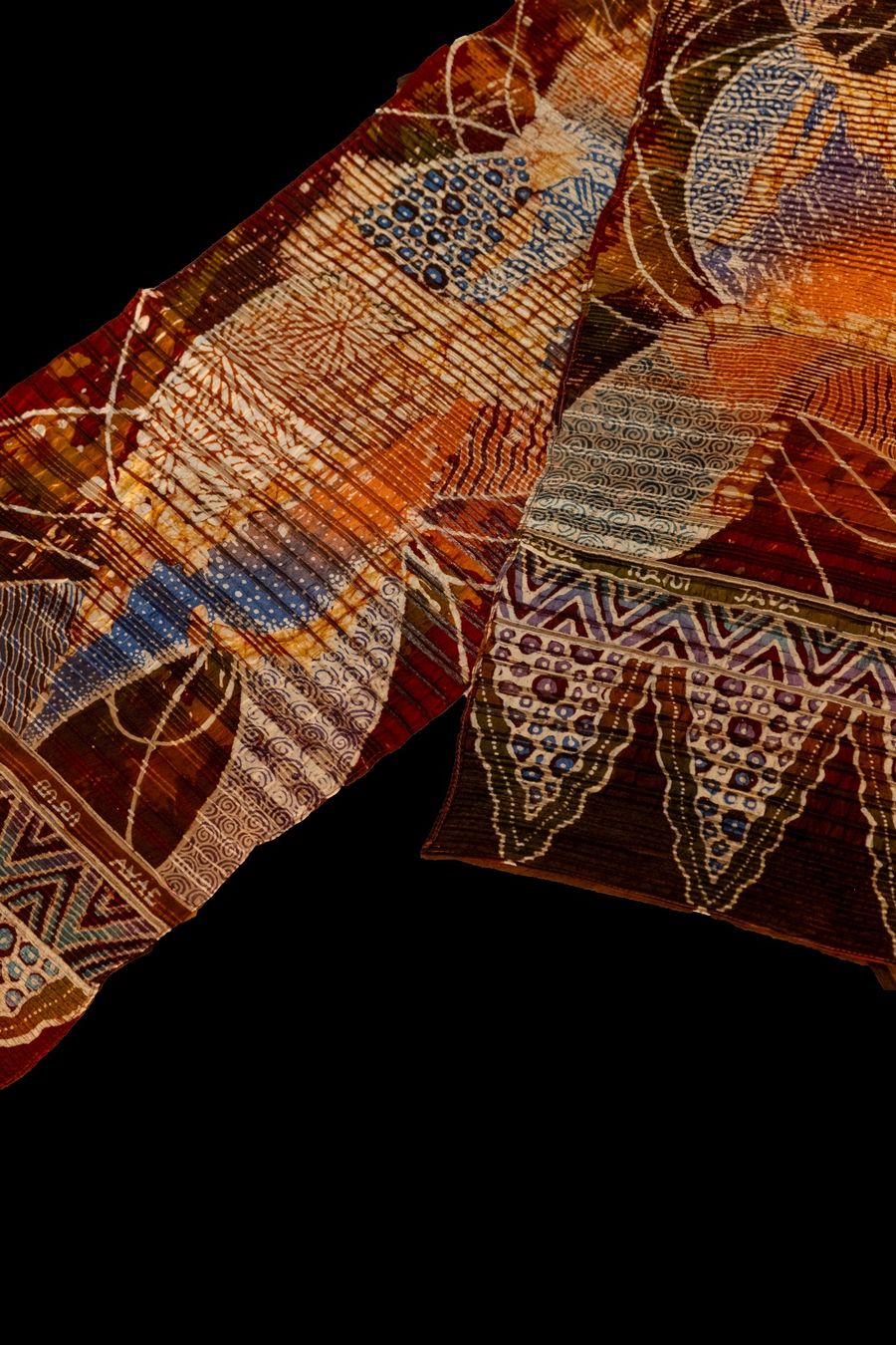 Tessuti: Batik Tulis auf strukturierter Seide – Nuovo (secondo la descrizione) da Romanshorn venduto da ras_b6lp 5