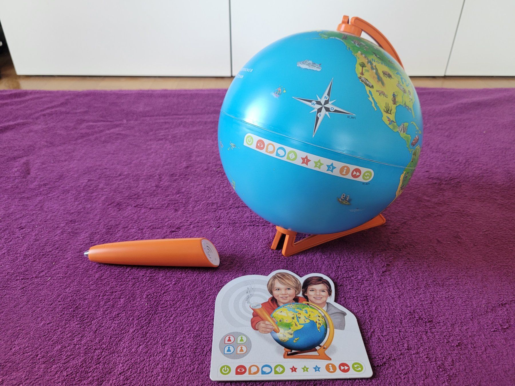 Ravensburger Giochi: tiptoi Starterset mit create Stift und Junior Globus – Nuovo (secondo la descrizione) da Müllheim Dorf venduto da Seeeule01 5