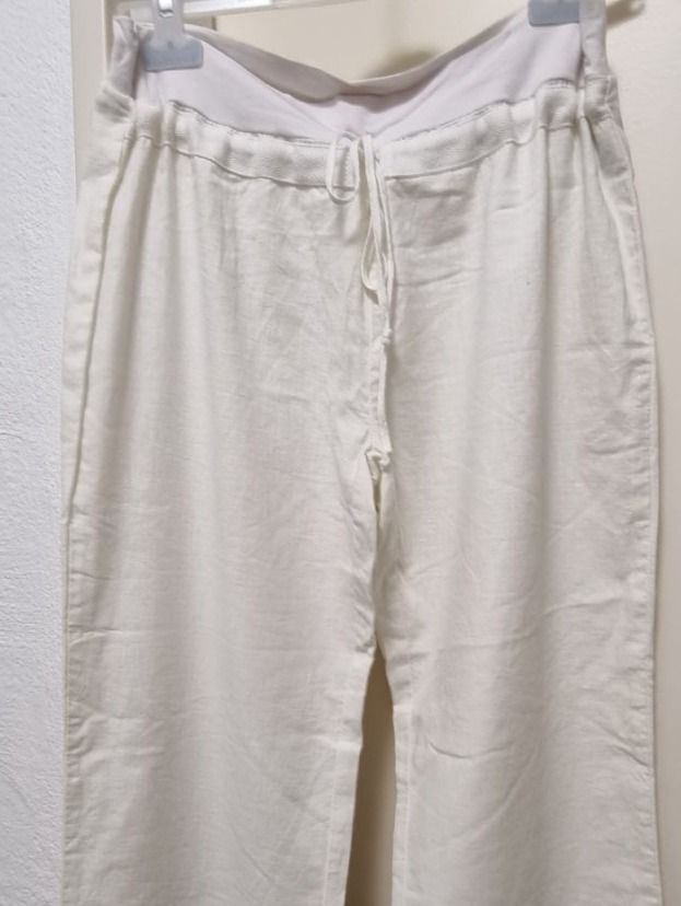 Pantaloni: Hosen, Leinen Gr.L, weiss neu – Nuovo e nell'imballaggio originale da Geroldswil venduto da Agapanthus22 3