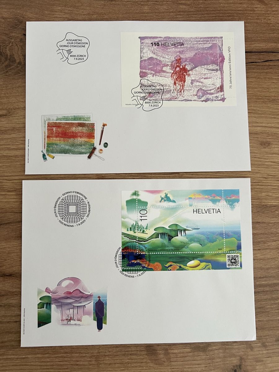 Alle Briefmarken: 7Stk. CH FDC Sonderblocks 2021-2023 – Neu (gemäss Beschreibung) aus Braunau von Desil2511 3