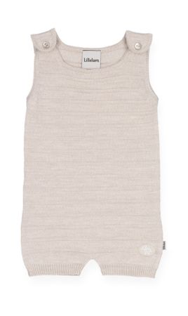 Lillelam 100% Merino Wolle Gr.74 Baby Romper Strampler Body