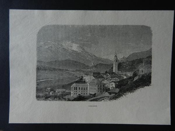 Gravures: Samaden Engadin – D'occasion à Risch par Rischli15