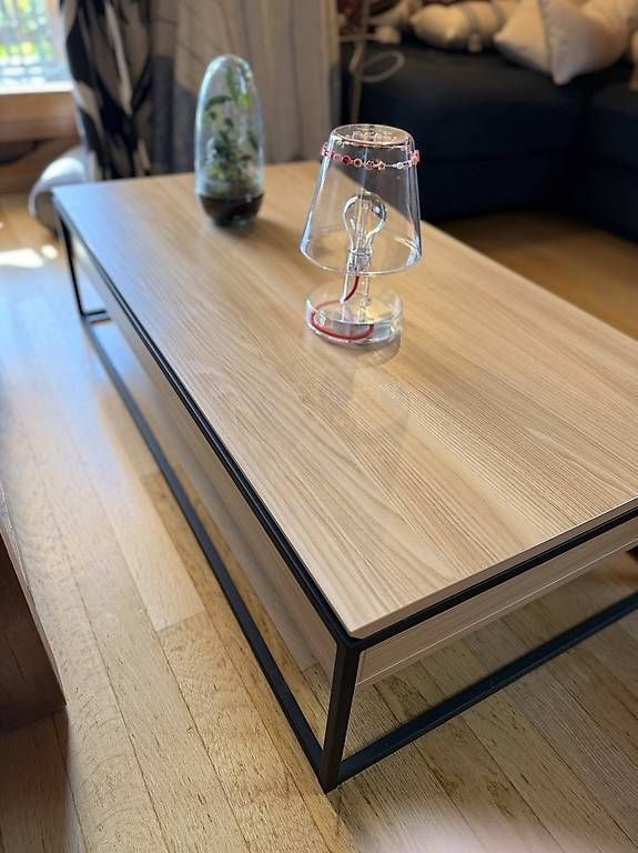Tables: Table basse rectangulaire avec coffre – D'occasion à Cartigny par reb_prf8