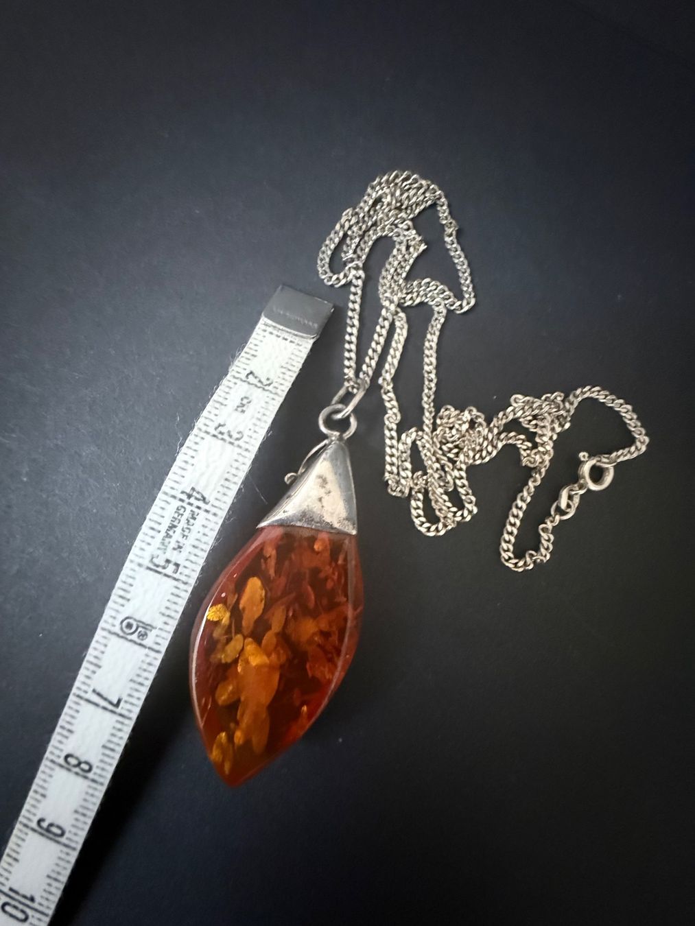 Catenine: Vintage Silber Kette mit Anhänger 925 – Usato da Spiegel b. Bern venduto da Rogger72 2
