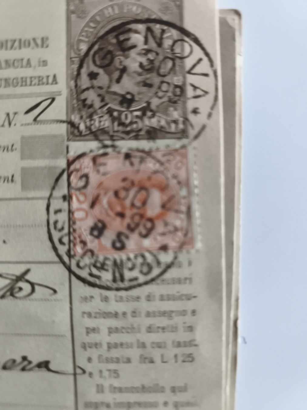 Tutti i francobolli: Ancien bulletin de colis postal de – Usato da Prilly venduto da jor_x27s 5