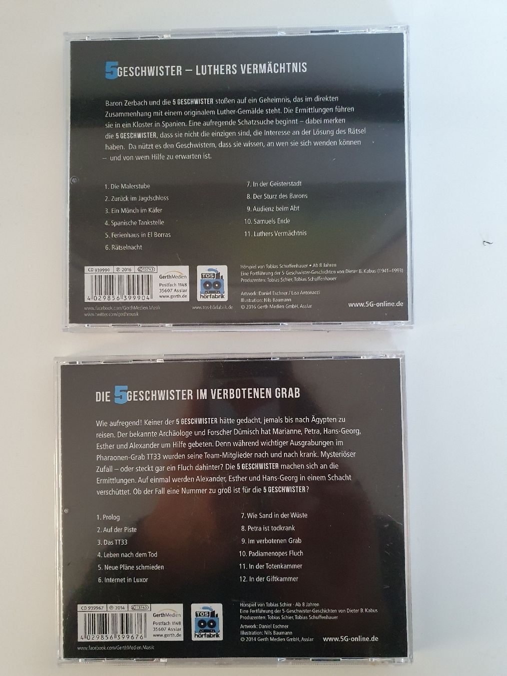 CD: 2 CD's " 5 Geschwister" – Usato da Steinach venduto da Xamax18 1