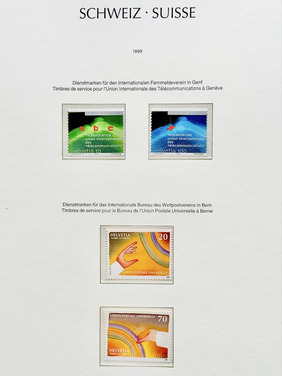 Tous les timbres: Dienstmarken CHF 144.20.- postfrisch – Neuf (Voir description) à Glattbrugg par Artos67 6