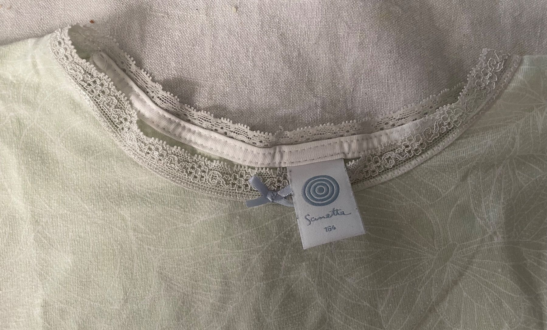Sanetta Pyjamas & Ähnliches: Mädchen Pyjama kurz hellgrün Grösse 164 Sanetta – Gebraucht aus Winterthur von crave 5