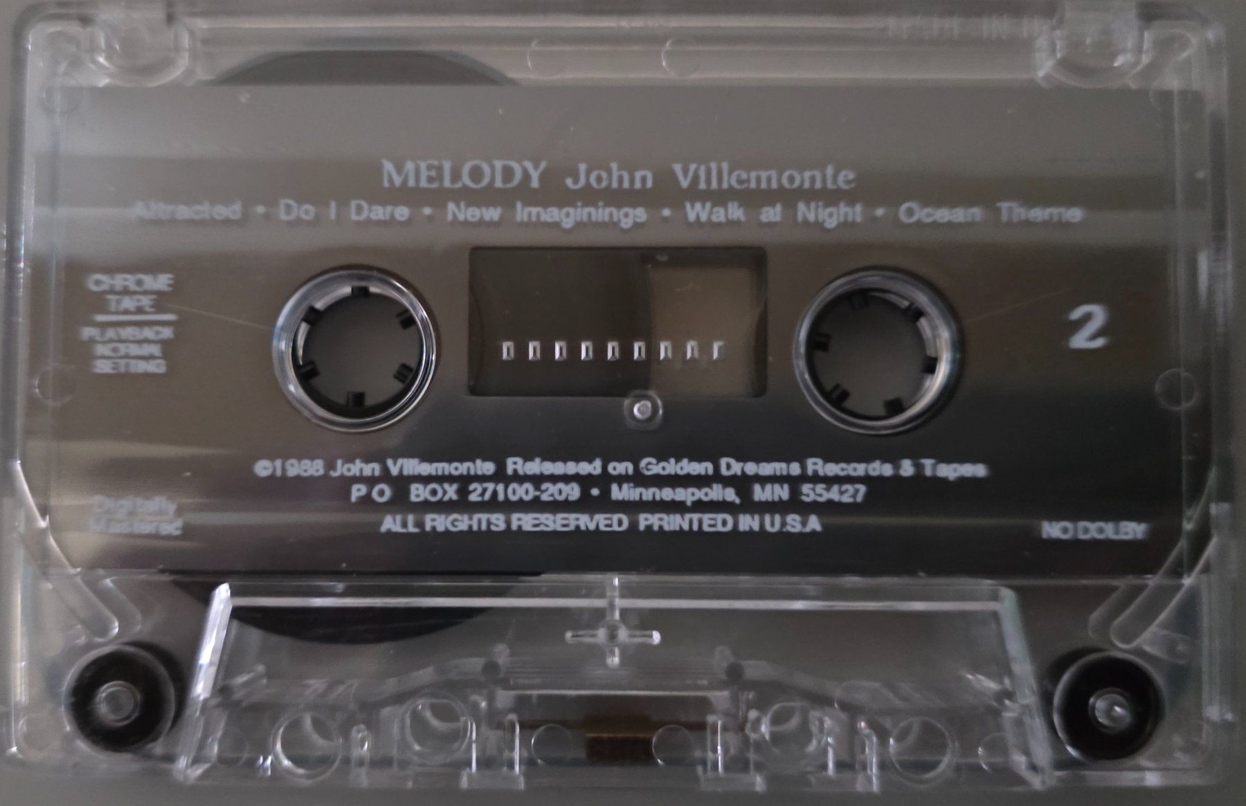 Kompaktkassetten: John Villemonte MC – Melody – Gebraucht aus Root von atelier22 2