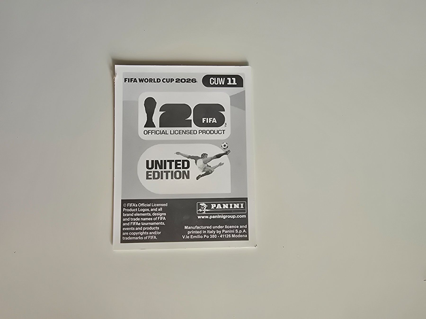 Panini Carte collezionabili: Panini WM 26 - CUW 11 – Nuovo (secondo la descrizione) da Tennwil venduto da mal_2fhf 1