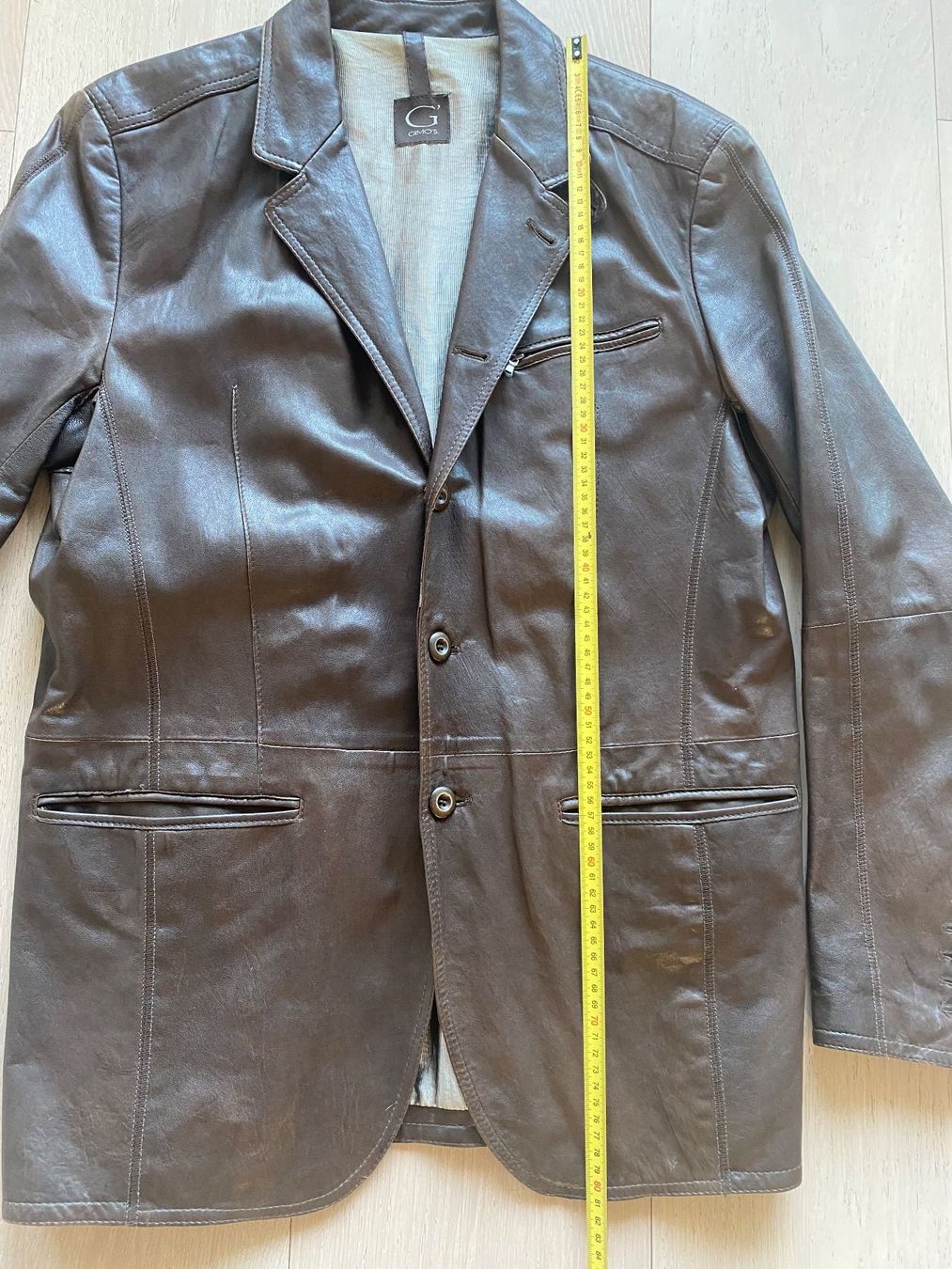 Giacche: Lederjacke von GIMO'S Gr. ca 54 – Usato da Anières venduto da elenafred 8