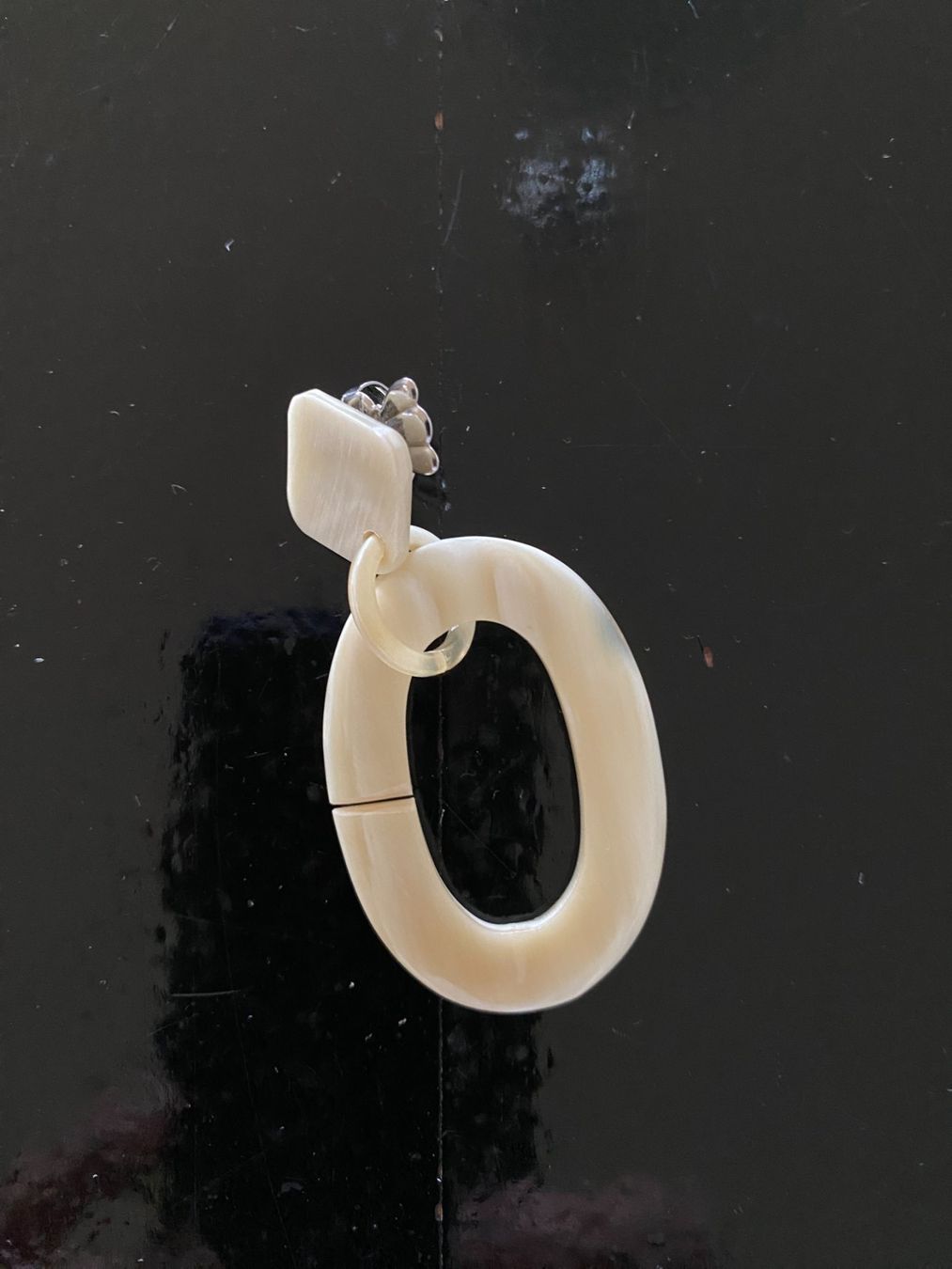 Bracelets: STATEMENTohrringe & Armreif: Echt Horn, leicht & elegant – D'occasion à Gunten par divertimenti 6