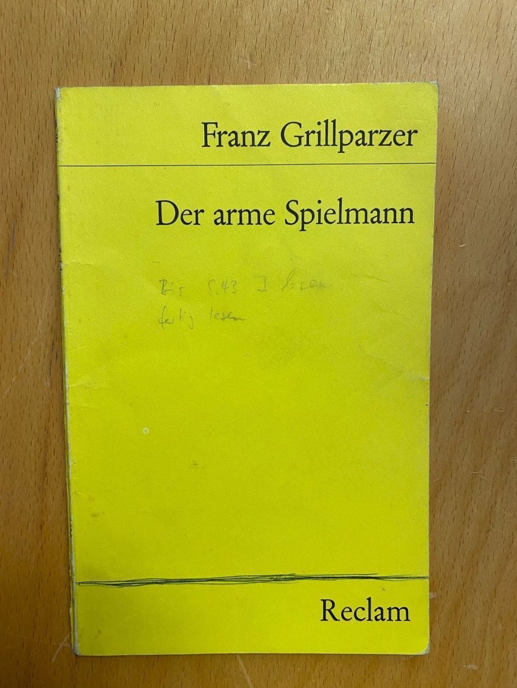 Libri: Grillparzer, der arme Spielmann – Usato da Starrkirch-Wil venduto da UB007