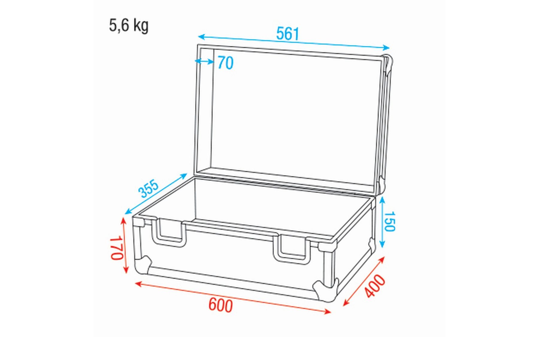 Borse & Valigie: SHOWGEAR Universal Foam Case size 2 – Nuovo e nell'imballaggio originale da Däniken SO venduto da Profog1 6