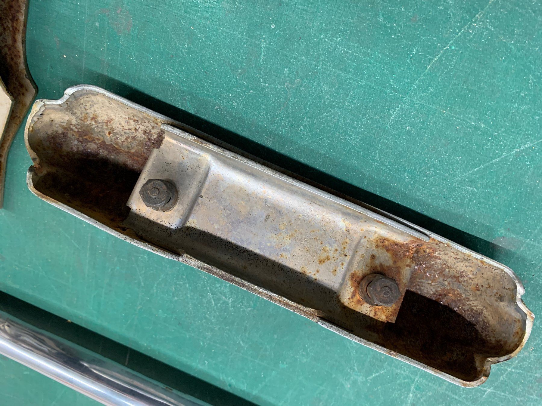 Ford Tutti pezzi di ricambio auto: Oldtimer Ford Grill Guard by Lincoln, Miller Garagentafel – Usato da Ottikon venduto da Hogdog 3